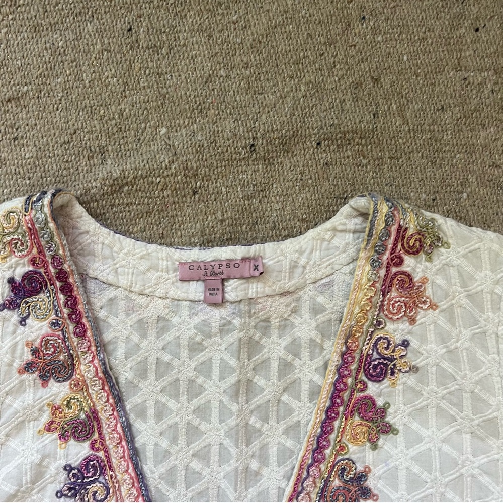 Calypso St Barth Textured Knit Dress - Picture 3 of 4
